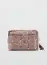Neceser G Loto Rosa Talla 99 Mujer Mango