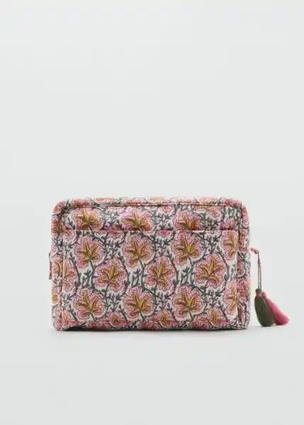 Neceser G Loto Rosa Talla 99 Mujer Mango