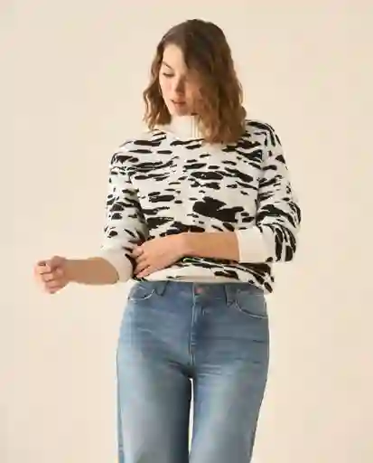 Buzo Tejido Crudo Puro Claro Talla M 162G203 Esprit