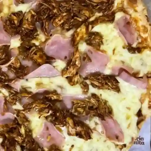 Pizza Jamón Pollo