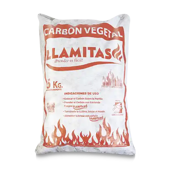 Llamita Carbon Vegetal S