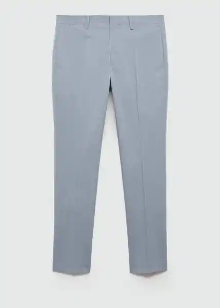 Pantalón París Celeste Talla 36 Hombre Mango