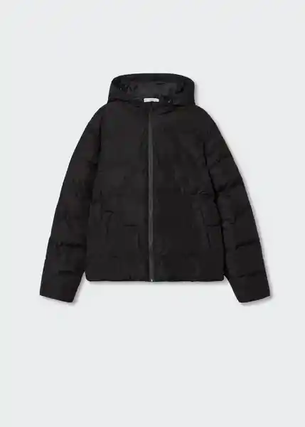 Anorak Jan Negro Talla 19 Teen Niños Mango