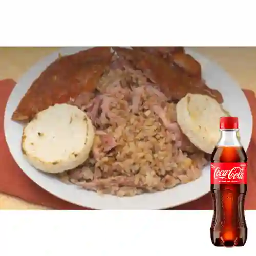 Combo Lechona 750 Grs + Coca Cola Original 400 ml