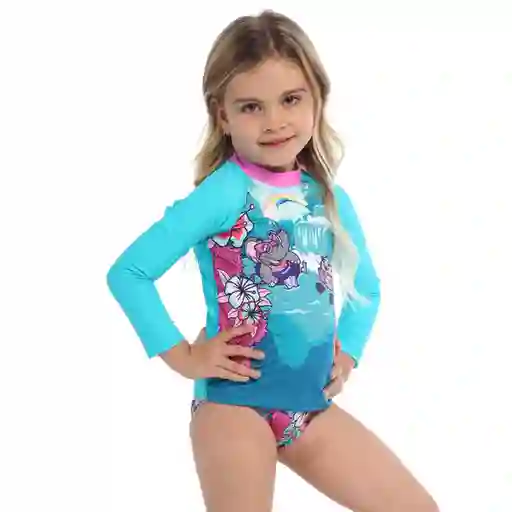 Camiseta Manga Larga Sunshine Splash Bash Bebé Femenina 6 Speedo