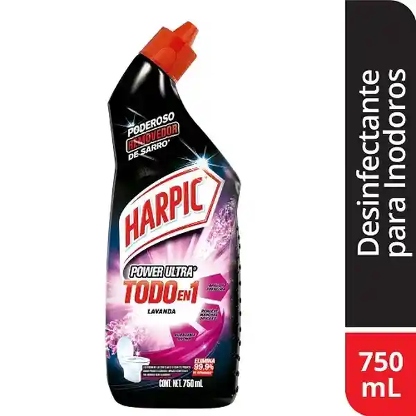 Harpic Limpiador Líquido Lavanda Power Ultra
