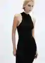 Vestido Margot-A Negro Talla XS Mujer Mango