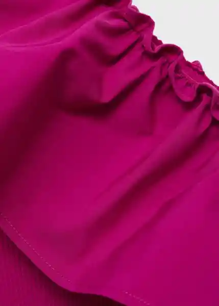 Top Ramona Fucsia Talla S Mujer Mango