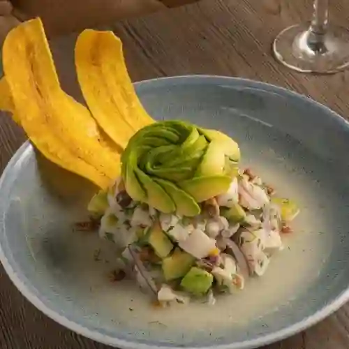 Ceviche Peruano de Pescado Grande
