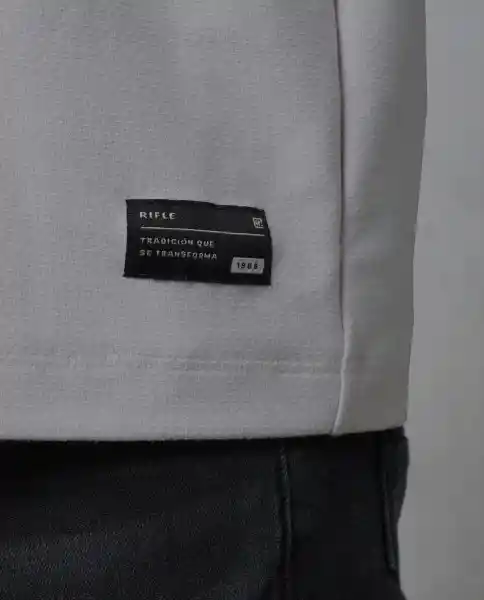 Camiseta Hombre Gris XL 102G006_GRI153800 Rifle