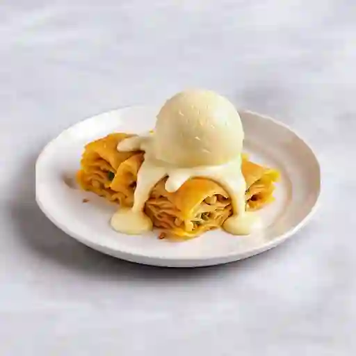 Baklawa Con Helado