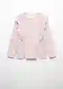 Camiseta Linda Rosa Light Talla 10 Niña Mango