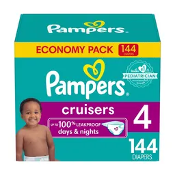 Pampers Pañal Para Bebé Cruisers Talla 4