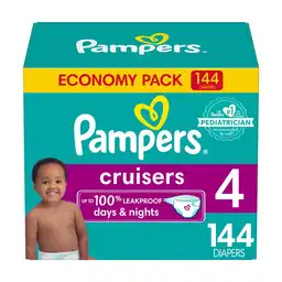 Pampers Pañal Para Bebé Cruisers Talla 4