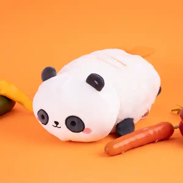 Peluche de Panda Con Disfraz de Langostino Serie Family Miniso