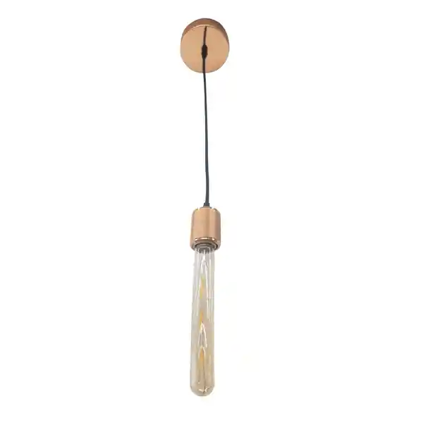 Lámpara Colgante 1 Luz Andrus Cobre HER-CO