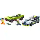 Set de Construcción Coche de Policía y Potente Deportivo Lego