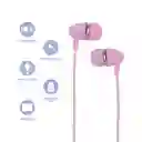 Audífonos Tipo C Color Rosa Miniso