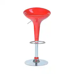 M + Design Silla Bar Ajustable Verona Rojo