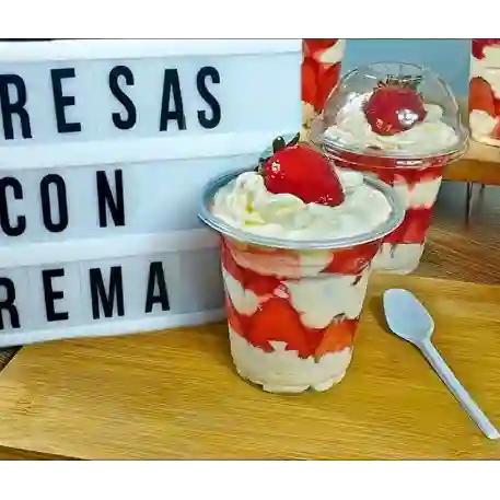 Fresas con Crema