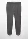 Pantalón Marius Gris Talla 38 Hombre Mango