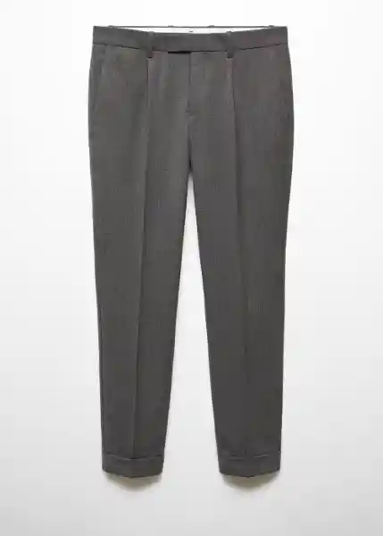 Pantalón Marius Gris Talla 38 Hombre Mango