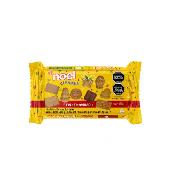 Noel Galleta Caravana Feliz Navidad