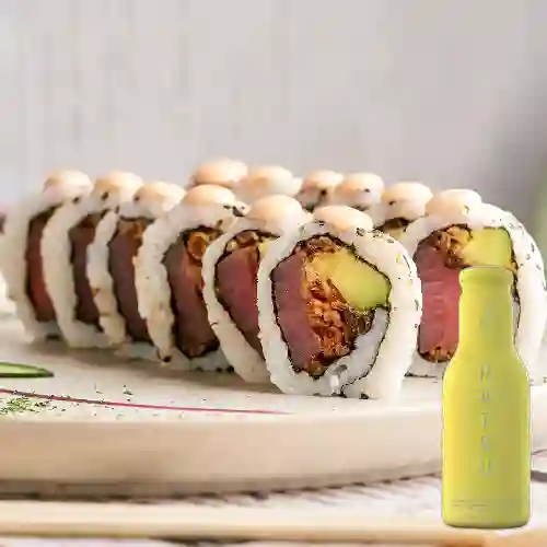 Combo Spicy Tuna Roll + Hatsu Amarillo