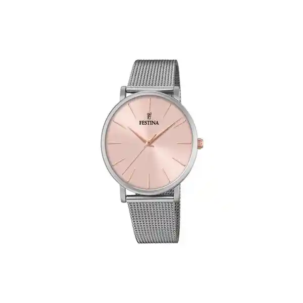 Festina Reloj Plateado Para Mujer F20475/2