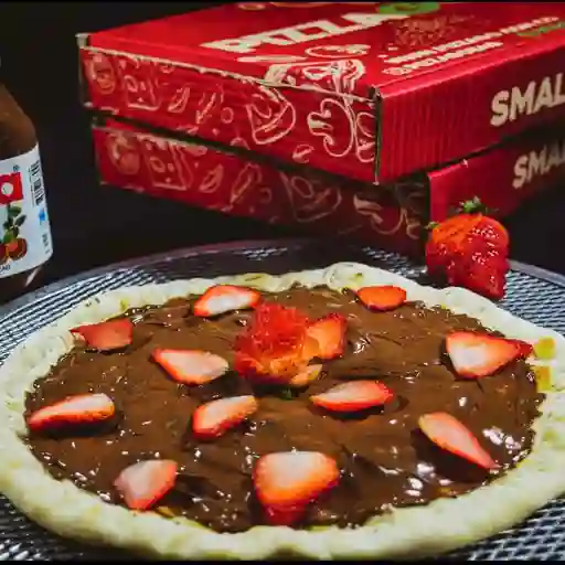 Pizza de Nutella