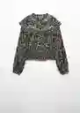 Blusa Alp Negro Talla 20 Teen Niñas Mango