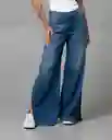 Jean Mujer Azul Talla 8 231G008 Rifle