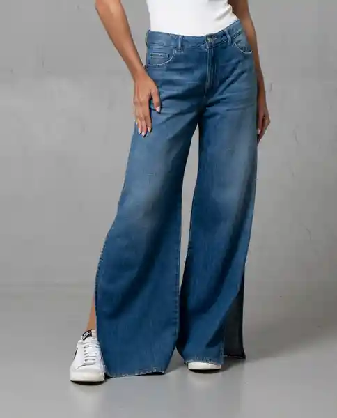 Jean Mujer Azul Talla 8 231G008 Rifle