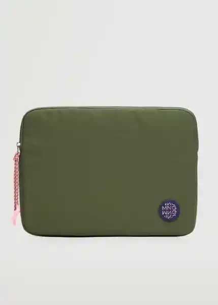 Funda g Nate Khaki  Mujer Mango