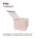 Miniso Caja de Almacenamiento Con Tapa Solid Color Series S