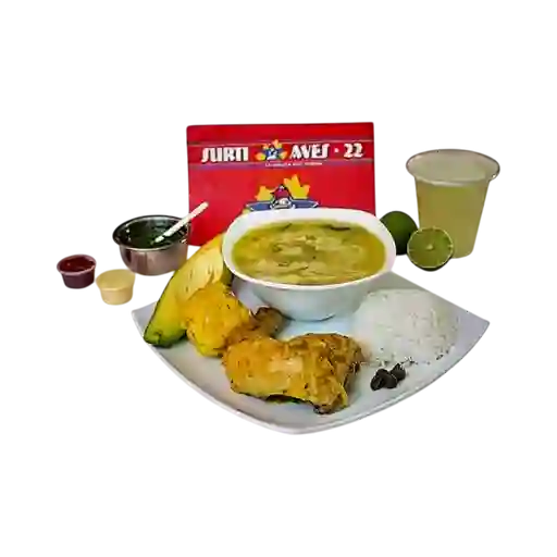 Sopa Ajiaco con Pollo