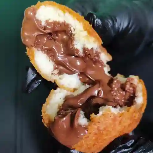 Buñuelo de chocolate mediano