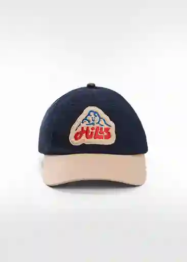 Gorra Hills Navy Talla 99 Hombre Mango