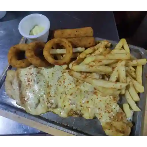 Pechuga gratinada 250 gr