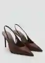 Zapatos Mica1 Chocolate Talla 36 Mujer Mango