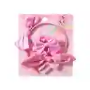 Set Infantil Diadema y Pasadores Cabello Mis Pastelitos Miniso