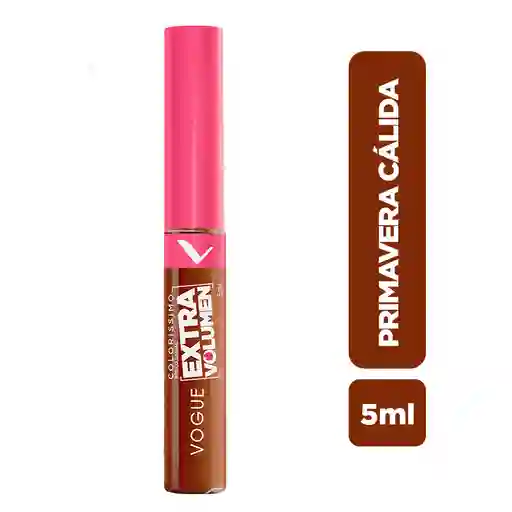 Labial Líquido Colorissimo Extra Volumen Primavera Cálida Vogue 5 Ml