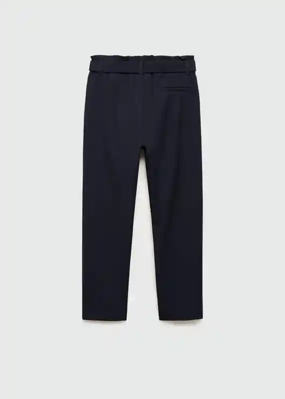 Pantalón Nika Navy Talla 14 Niñas Mango