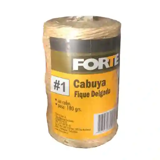 Forte Cabuya Fique Delgada N°1 Fiero