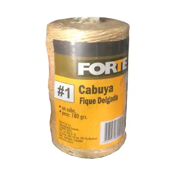 Forte Cabuya Fique Delgada N°1 Fiero