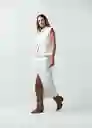 Chaleco Natu Mujer Crudo Marfil Claro Talla L 422G302 Naf Naf