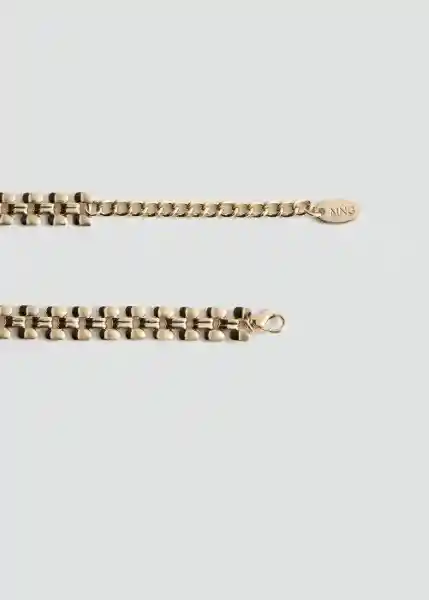 Collar Siara Oro Talla 99 Mujer Mango