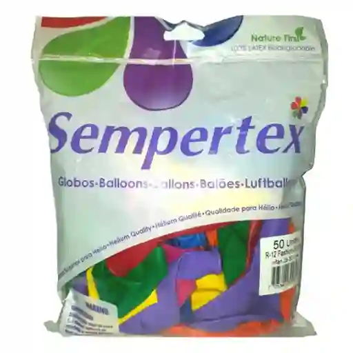 Sempertex Globos R12 Fashion Colores Surtido 