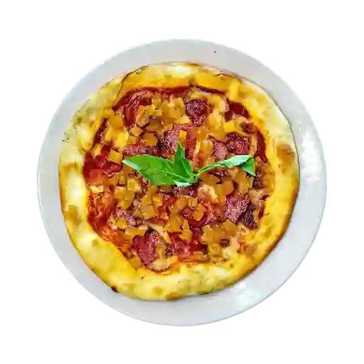 Pizza Hawaiana + Bebida