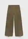 Jean Jessie Khaki Talla 32 Mujer Mango
